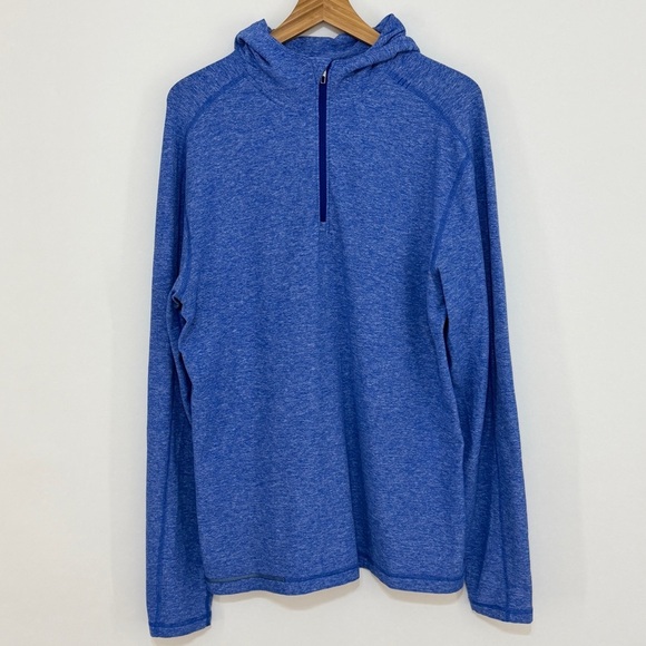 lululemon athletica Other - Lululemon Men's Surge Warm Hoodie Heathered Hyper Blue Size Large